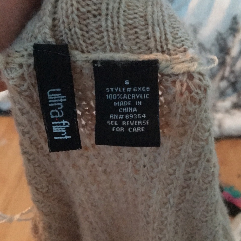 Fleece sweater